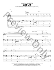 Get off Guitar and Fretted sheet music cover